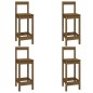 vidaXL 5-tlg. Bar-Set Honigbraun Massivholz Kiefer vidaXL 5-tlg. Bar-Set Honigbraun Massivholz Kiefer