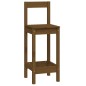 vidaXL 5-tlg. Bar-Set Honigbraun Massivholz Kiefer vidaXL 5-tlg. Bar-Set Honigbraun Massivholz Kiefer