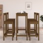 vidaXL 5-tlg. Bar-Set Honigbraun Massivholz Kiefer vidaXL 5-tlg. Bar-Set Honigbraun Massivholz Kiefer