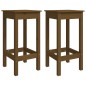 vidaXL 3-tlg. Bar-Set Honigbraun Massivholz Kiefer vidaXL 3-tlg. Bar-Set Honigbraun Massivholz Kiefer