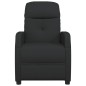 vidaXL Massagesessel mit Aufstehhilfe Schwarz Stoff vidaXL Massagesessel mit Aufstehhilfe Schwarz Stoff