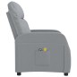 vidaXL Massagesessel mit Aufstehhilfe Hellgrau Stoff vidaXL Massagesessel mit Aufstehhilfe Hellgrau Stoff