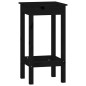 vidaXL 5-tlg. Bar-Set Schwarz Massivholz Kiefer vidaXL 5-tlg. Bar-Set Schwarz Massivholz Kiefer