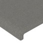 vidaXL Bettgestell mit Kopfteil Dunkelgrau 80x200 cm Stoff vidaXL Bettgestell mit Kopfteil Dunkelgrau 80x200 cm Stoff