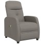 vidaXL Massagesessel mit Aufstehhilfe Taupe Stoff vidaXL Massagesessel mit Aufstehhilfe Taupe Stoff