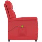 Massagesessel Rot Kunstleder Massagesessel Rot Kunstleder