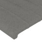vidaXL Bettgestell mit Kopfteil Dunkelgrau 180x200 cm Stoff vidaXL Bettgestell mit Kopfteil Dunkelgrau 180x200 cm Stoff