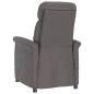 Massagesessel Grau Kunstleder Massagesessel Grau Kunstleder