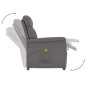 Massagesessel Grau Kunstleder Massagesessel Grau Kunstleder