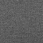 vidaXL Bettgestell mit Kopfteil Dunkelgrau 90x190 cm Stoff vidaXL Bettgestell mit Kopfteil Dunkelgrau 90x190 cm Stoff