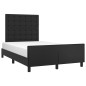 vidaXL Bettgestell mit Kopfteil Schwarz 120x200 cm Kunstleder vidaXL Bettgestell mit Kopfteil Schwarz 120x200 cm Kunstleder