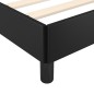 vidaXL Bettgestell mit Kopfteil Schwarz 120x200 cm Kunstleder vidaXL Bettgestell mit Kopfteil Schwarz 120x200 cm Kunstleder