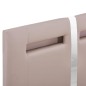 vidaXL Bettgestell mit LED Cappuccino-Braun Kunstleder 90x200 cm vidaXL Bettgestell mit LED Cappuccino-Braun Kunstleder 90x200 cm
