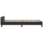 vidaXL Bettgestell mit Kopfteil Schwarz 90x190 cm Samt vidaXL Bettgestell mit Kopfteil Schwarz 90x190 cm Samt