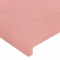 vidaXL Bettgestell mit Kopfteil Rosa 180x200 cm Samt vidaXL Bettgestell mit Kopfteil Rosa 180x200 cm Samt