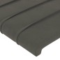 vidaXL Bettgestell mit Kopfteil Dunkelgrau 140x190 cm Samt vidaXL Bettgestell mit Kopfteil Dunkelgrau 140x190 cm Samt