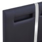vidaXL Bettgestell mit LED Schwarz Kunstleder 90x200 cm vidaXL Bettgestell mit LED Schwarz Kunstleder 90x200 cm