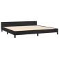 vidaXL Bettgestell mit Kopfteil Schwarz 200x200 cm Samt vidaXL Bettgestell mit Kopfteil Schwarz 200x200 cm Samt