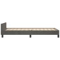 vidaXL Bettgestell mit Kopfteil Dunkelgrau 80x200 cm Samt vidaXL Bettgestell mit Kopfteil Dunkelgrau 80x200 cm Samt
