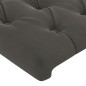 vidaXL Bettgestell mit Kopfteil Dunkelgrau 200x200 cm Samt vidaXL Bettgestell mit Kopfteil Dunkelgrau 200x200 cm Samt