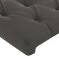vidaXL Bettgestell mit Kopfteil Dunkelgrau 180x200 cm Samt vidaXL Bettgestell mit Kopfteil Dunkelgrau 180x200 cm Samt