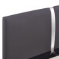 vidaXL Bettgestell Grau Kunstleder 140 x 200 cm vidaXL Bettgestell Grau Kunstleder 140 x 200 cm