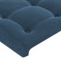 vidaXL Bettgestell mit Kopfteil Dunkelblau 120x200 cm Samt vidaXL Bettgestell mit Kopfteil Dunkelblau 120x200 cm Samt