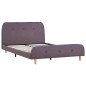 Bettgestell Taupe Stoff 120x200 cm Bettgestell Taupe Stoff 120x200 cm