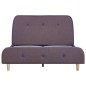 Bettgestell Taupe Stoff 120x200 cm Bettgestell Taupe Stoff 120x200 cm