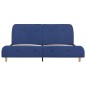 vidaXL Bettgestell Blau Stoff 180x200 cm vidaXL Bettgestell Blau Stoff 180x200 cm
