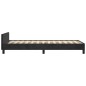 vidaXL Bettgestell mit Kopfteil Schwarz 100x200 cm Samt vidaXL Bettgestell mit Kopfteil Schwarz 100x200 cm Samt