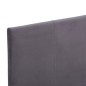 Bettgestell Grau Stoff 90×200 cm Bettgestell Grau Stoff 90×200 cm