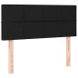 vidaXL Boxspringbett mit Matratze Schwarz 100x200 cm Stoff vidaXL Boxspringbett mit Matratze Schwarz 100x200 cm Stoff