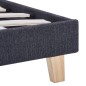 Bettgestell Dunkelgrau Stoff 90×200 cm Bettgestell Dunkelgrau Stoff 90×200 cm