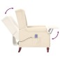 Massagesessel Creme Stoff Massagesessel Creme Stoff