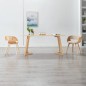 vidaXL Esszimmerstuhl Creme Bugholz und Kunstleder vidaXL Esszimmerstuhl Creme Bugholz und Kunstleder