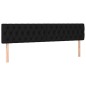 vidaXL Boxspringbett mit Matratze Schwarz 180x200 cm Stoff vidaXL Boxspringbett mit Matratze Schwarz 180x200 cm Stoff
