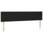 vidaXL Boxspringbett mit Matratze Schwarz 180x200 cm Kunstleder vidaXL Boxspringbett mit Matratze Schwarz 180x200 cm Kunstleder
