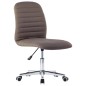 Esszimmerstühle 2 Stk. Taupe Stoff Esszimmerstühle 2 Stk. Taupe Stoff
