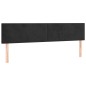 vidaXL Boxspringbett mit Matratze Schwarz 180x200 cm Samt vidaXL Boxspringbett mit Matratze Schwarz 180x200 cm Samt