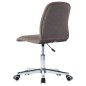 Esszimmerstühle 2 Stk. Taupe Stoff Esszimmerstühle 2 Stk. Taupe Stoff