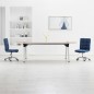 Esszimmerstühle 2 Stk. Blau Stoff Esszimmerstühle 2 Stk. Blau Stoff