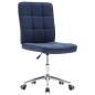 Esszimmerstühle 2 Stk. Blau Stoff Esszimmerstühle 2 Stk. Blau Stoff