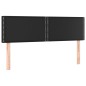 vidaXL Boxspringbett mit Matratze Schwarz 140x200 cm Kunstleder vidaXL Boxspringbett mit Matratze Schwarz 140x200 cm Kunstleder