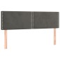 vidaXL Boxspringbett mit Matratze Dunkelgrau 140x190 cm Samt vidaXL Boxspringbett mit Matratze Dunkelgrau 140x190 cm Samt