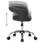 vidaXL Esszimmerstühle 2 Stk. Grau Kunstleder vidaXL Esszimmerstühle 2 Stk. Grau Kunstleder