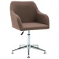 Esszimmerstühle Drehbar 2 Stk. Braun Stoff Esszimmerstühle Drehbar 2 Stk. Braun Stoff