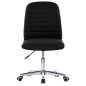 Esszimmerstühle 2 Stk. Schwarz Stoff Esszimmerstühle 2 Stk. Schwarz Stoff