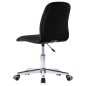 Esszimmerstühle 2 Stk. Schwarz Stoff Esszimmerstühle 2 Stk. Schwarz Stoff