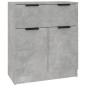 vidaXL Sideboards 3 Stk. Betongrau Holzwerkstoff vidaXL Sideboards 3 Stk. Betongrau Holzwerkstoff